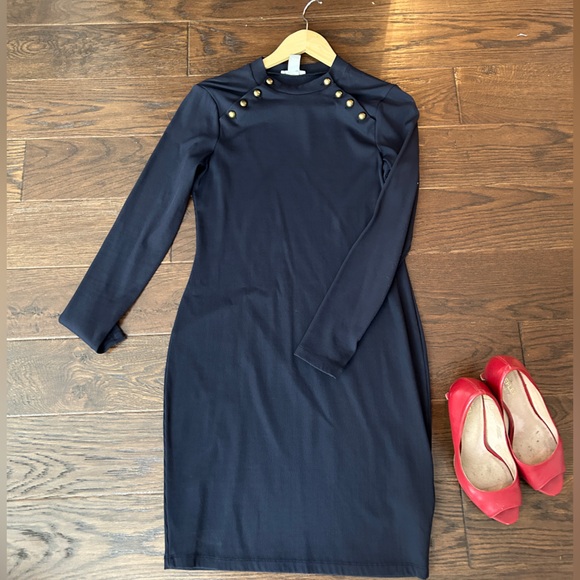 H&M Navy Blue Dress - Picture 7 of 8